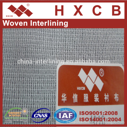 (4010)100%Polyester Tricot Micro PES Fusible Woven Interlining&Lining Fabric Garment Accessories